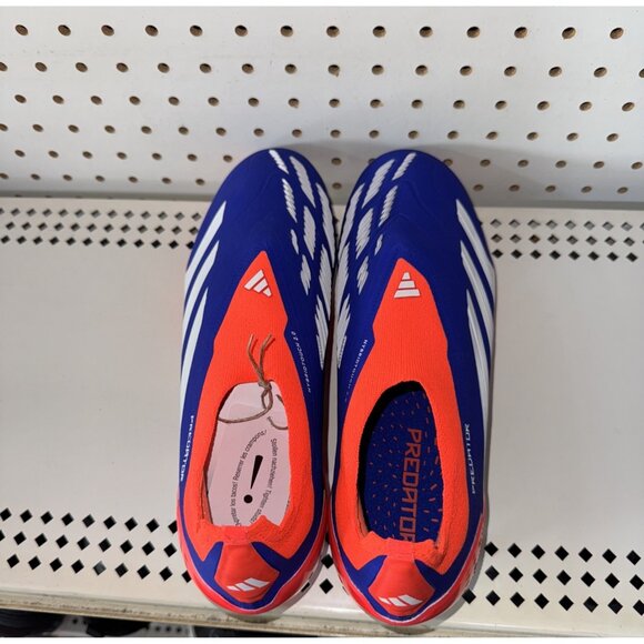 Adidas Predator Elite Laceless SG Mens Soccer Cleats Size 10.5 Blue IF6318 - Picture 2 of 13